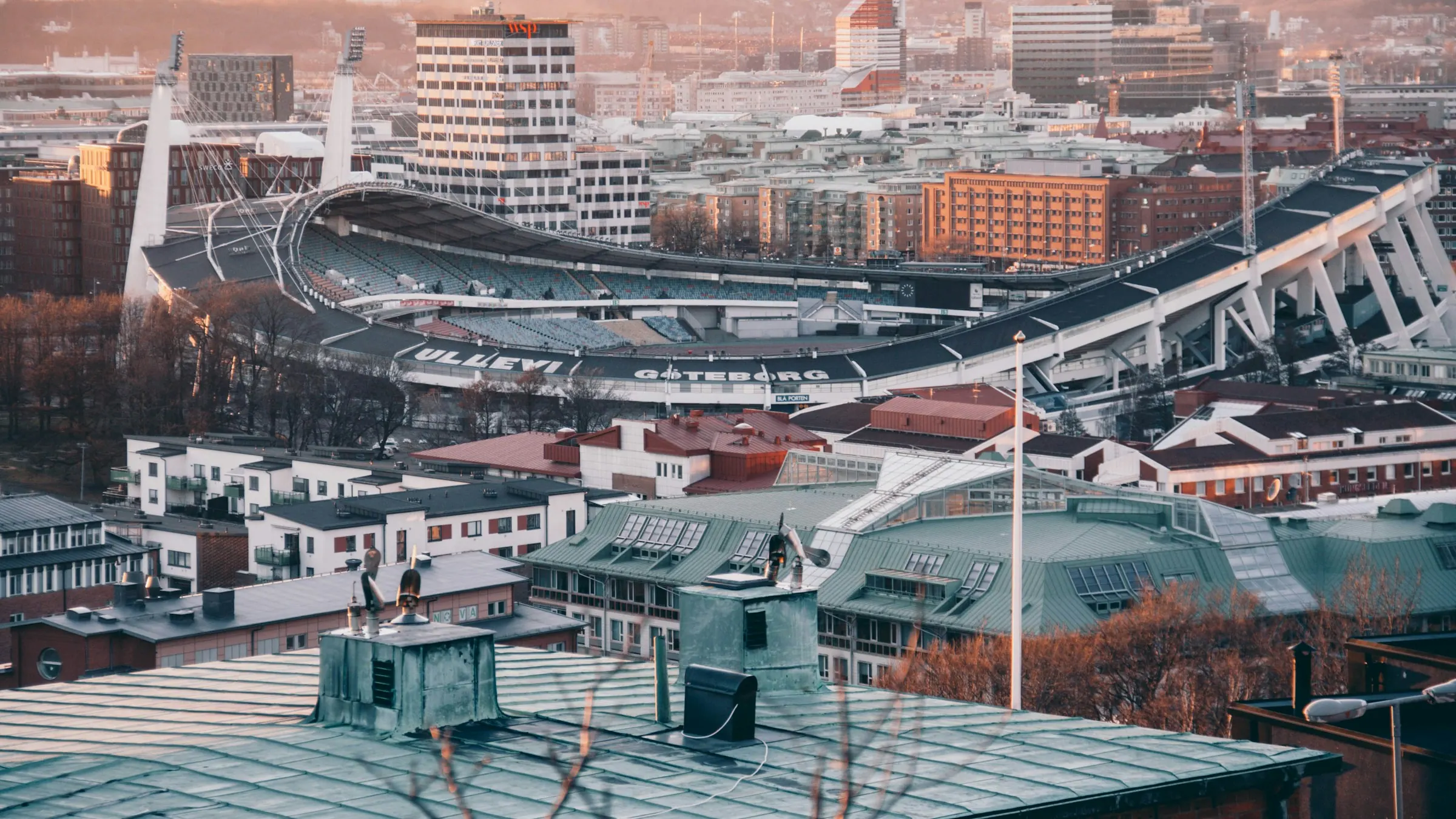 aerial view of city buildings during daytime